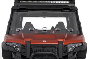 Polaris XPEDITION ADV 5 Ultimate Vented Full Windshield - Rough Country - Scratch Resistant - 2024+